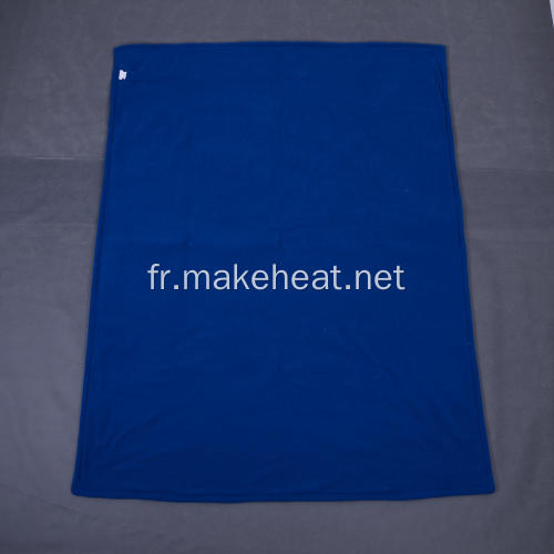 Couverture chauffante bleu polaire